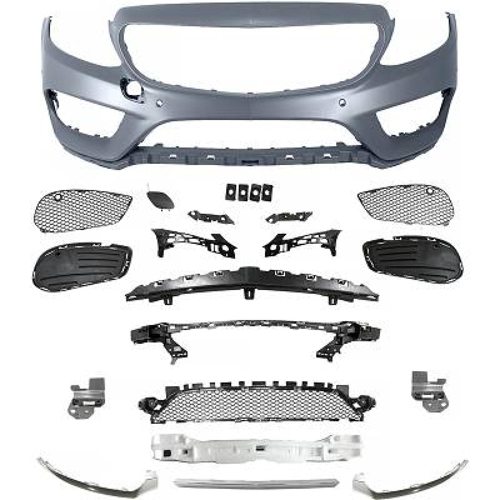 Pára-choques Dianteiro para Mercedes Classe C W205 1.14-7.18