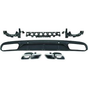 Pára-choques Traseiro para Mercedes Classe C W205 1.14-7.18