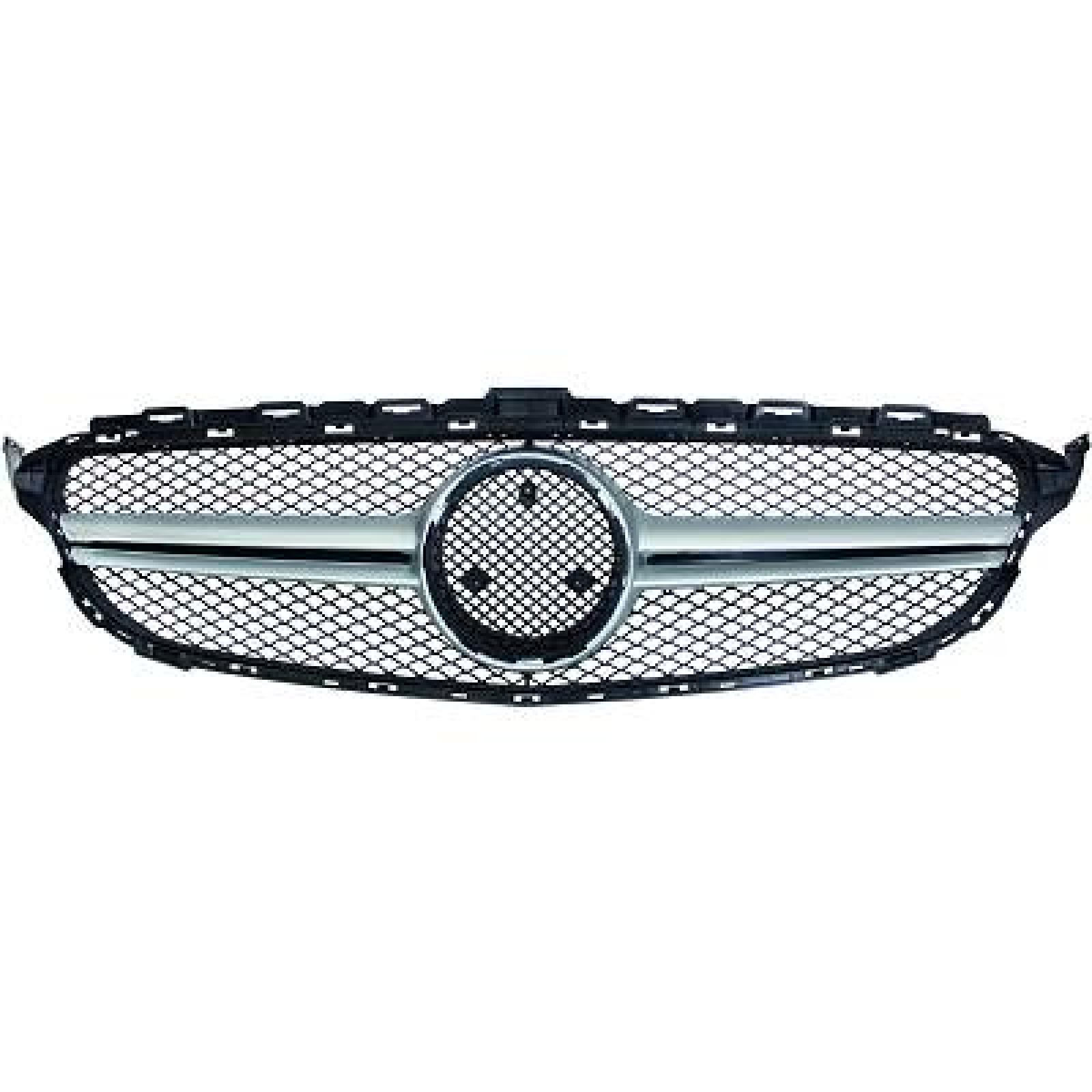 Grelha de radiador para Mercedes Classe C W205 1.14-7.18