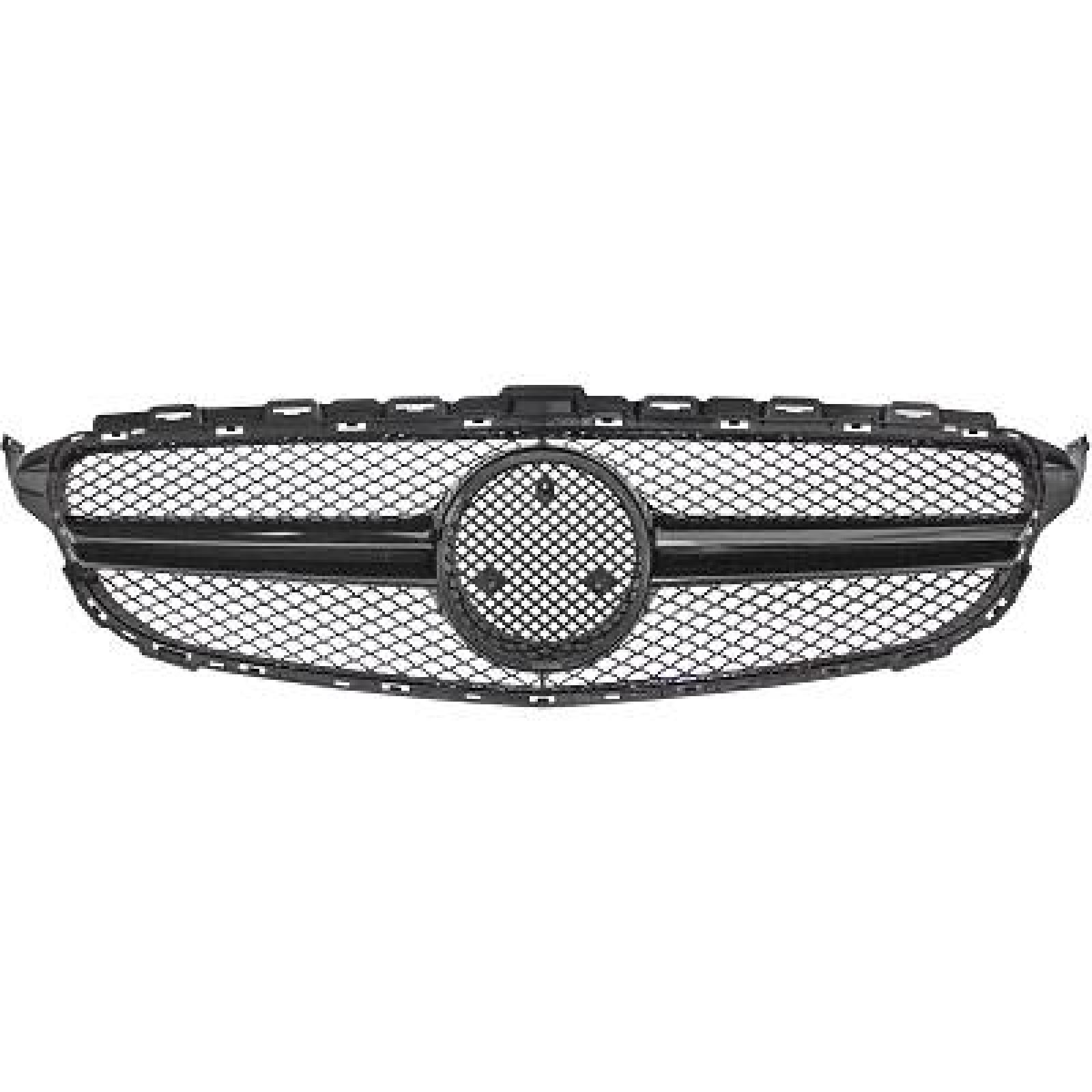 Grelha de radiador para Mercedes Classe C W205 1.14-7.18