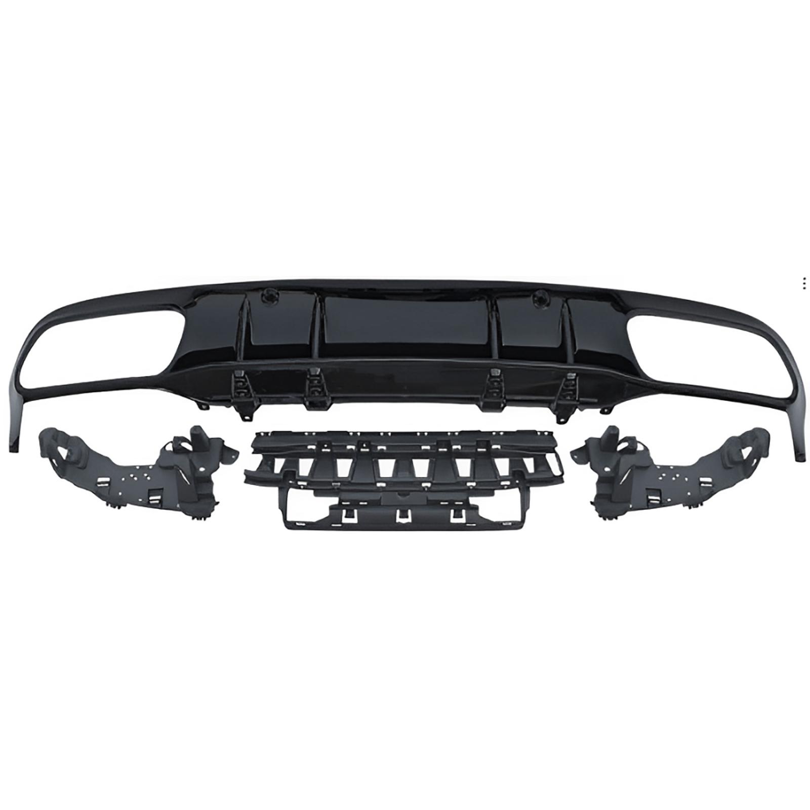 Guarnição, pára-choques Traseiro para Mercedes Classe C W205 Berlina/Coupé/Tour. 8.18-21