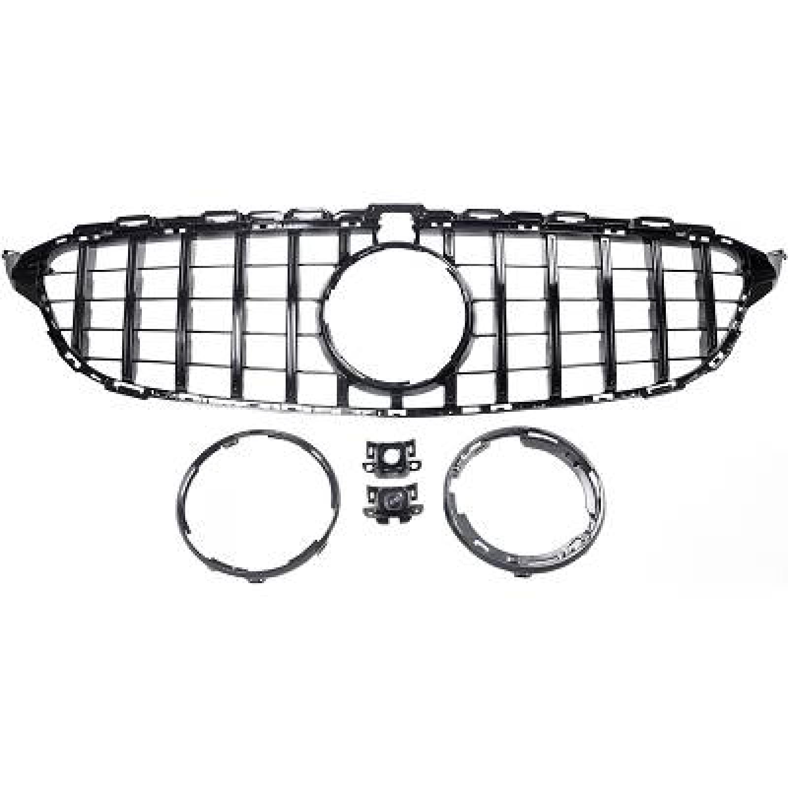 Grelha de radiador para Mercedes Classe C W205 1.14-7.18