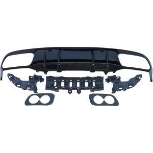 Guarnição, pára-choques Traseiro para Mercedes Classe C W205 Berlina/Coupé/Tour. 8.18-21