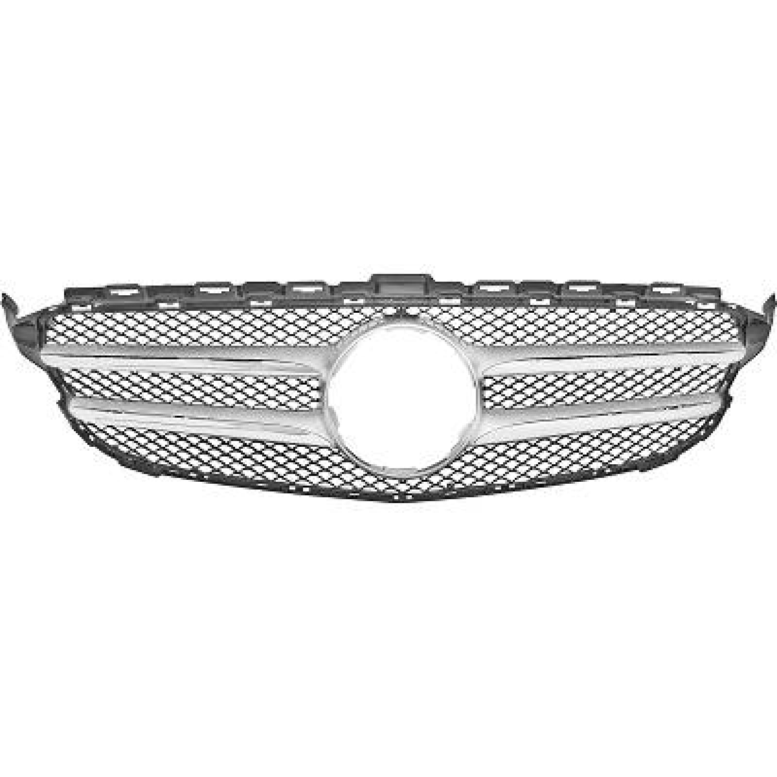 Grelha de radiador para Mercedes Classe C W205 1.14-7.18