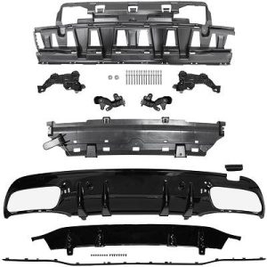 Pára-choques Traseiro para Mercedes Classe C W205 Berlina/Coupé/Tour. 8.18-21