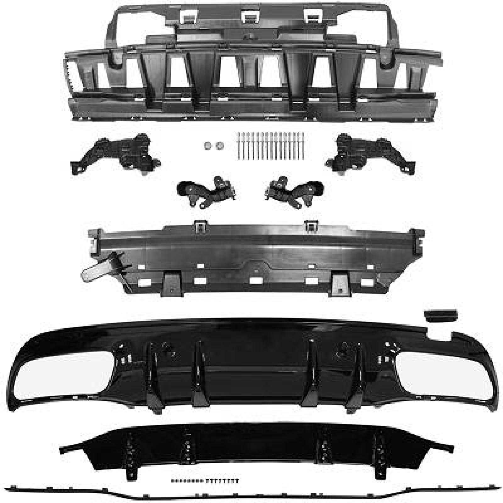 Pára-choques Traseiro para Mercedes Classe C W205 Berlina/Coupé/Tour. 8.18-21