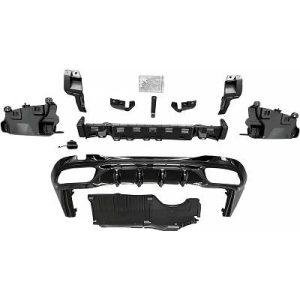 Guarnição, pára-choques Traseiro para Mercedes Classe C W206 Berlina/Coupé/Tour. 21->>