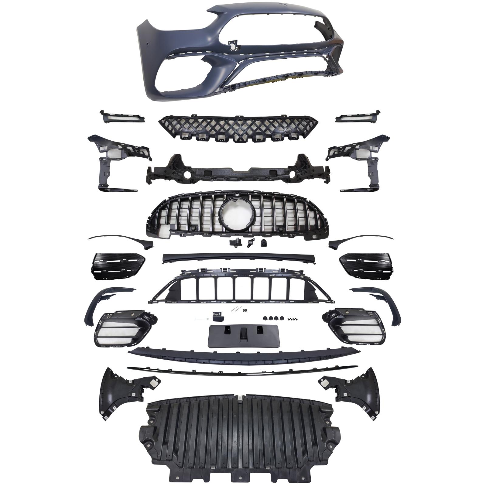 Pára-choques Dianteiro para Mercedes Classe C W206 Berlina/Coupé/Tour. 21->>