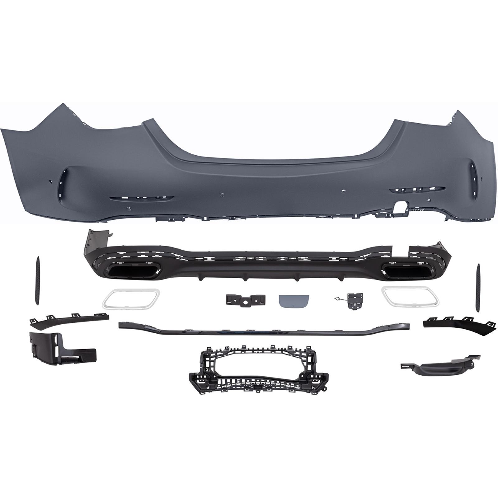 Pára-choques Traseiro para Mercedes Classe C W206 Berlina/Coupé/Tour. 21->>