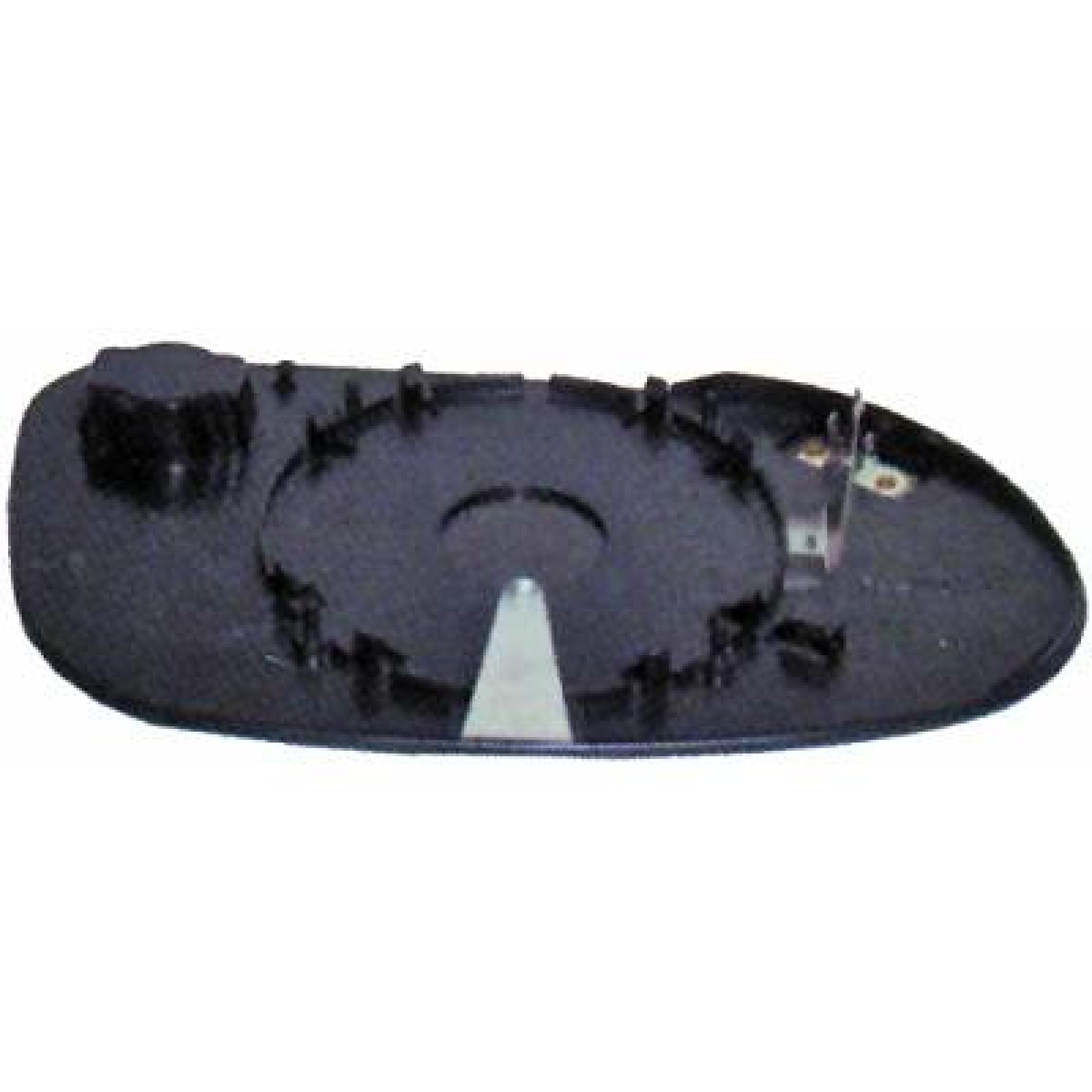 Vidro de espelho, espelho retrovisor exterior Esquerdo para Mercedes Classe C (C203)Sportcoupe 01-04