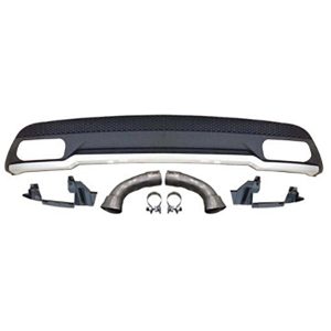 Guarnição, pára-choques Traseiro para Mercedes Classe A W176 AMG Optik 12-18