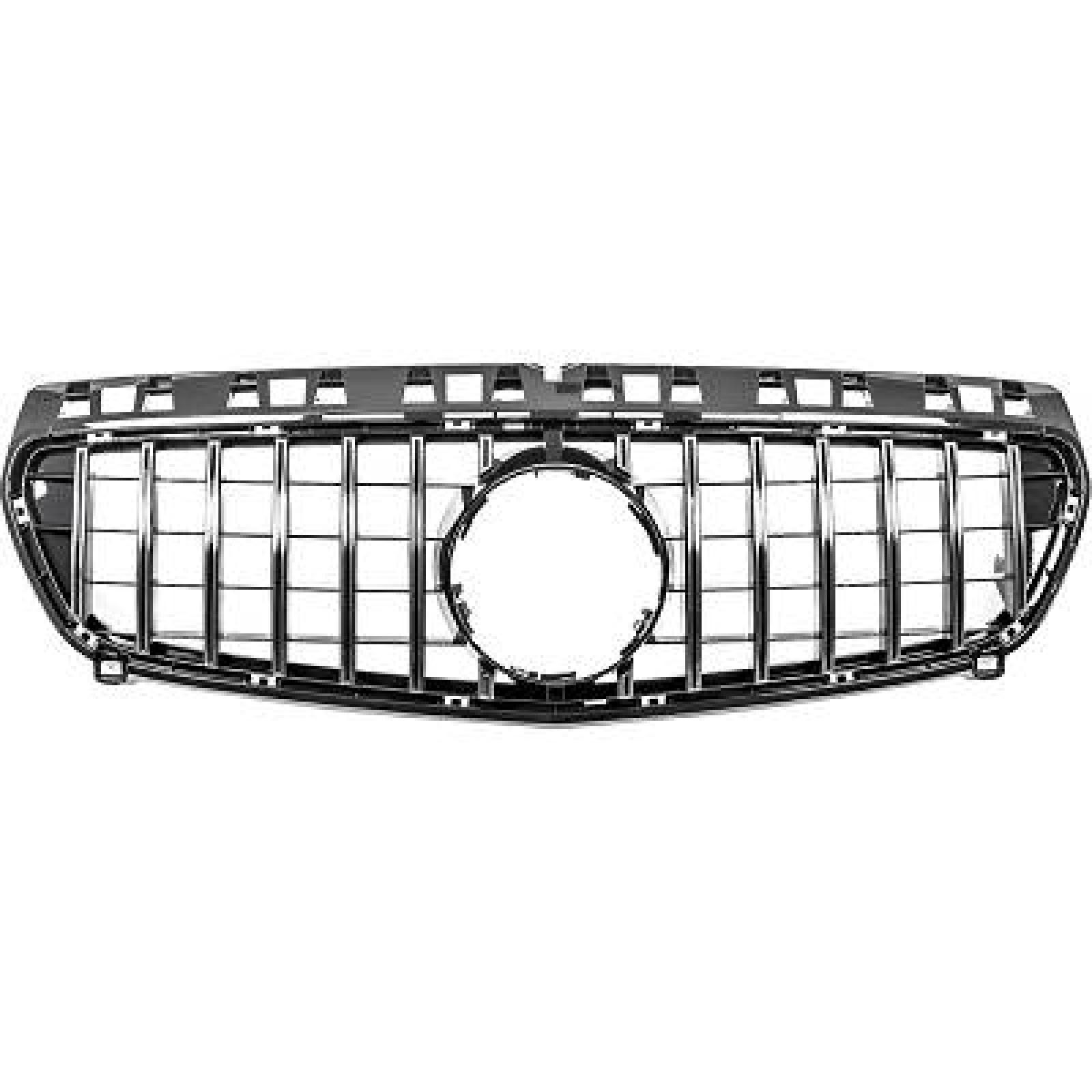 Elemento da grelha do radiador para Mercedes Classe A W176 AMG Optik 12-18