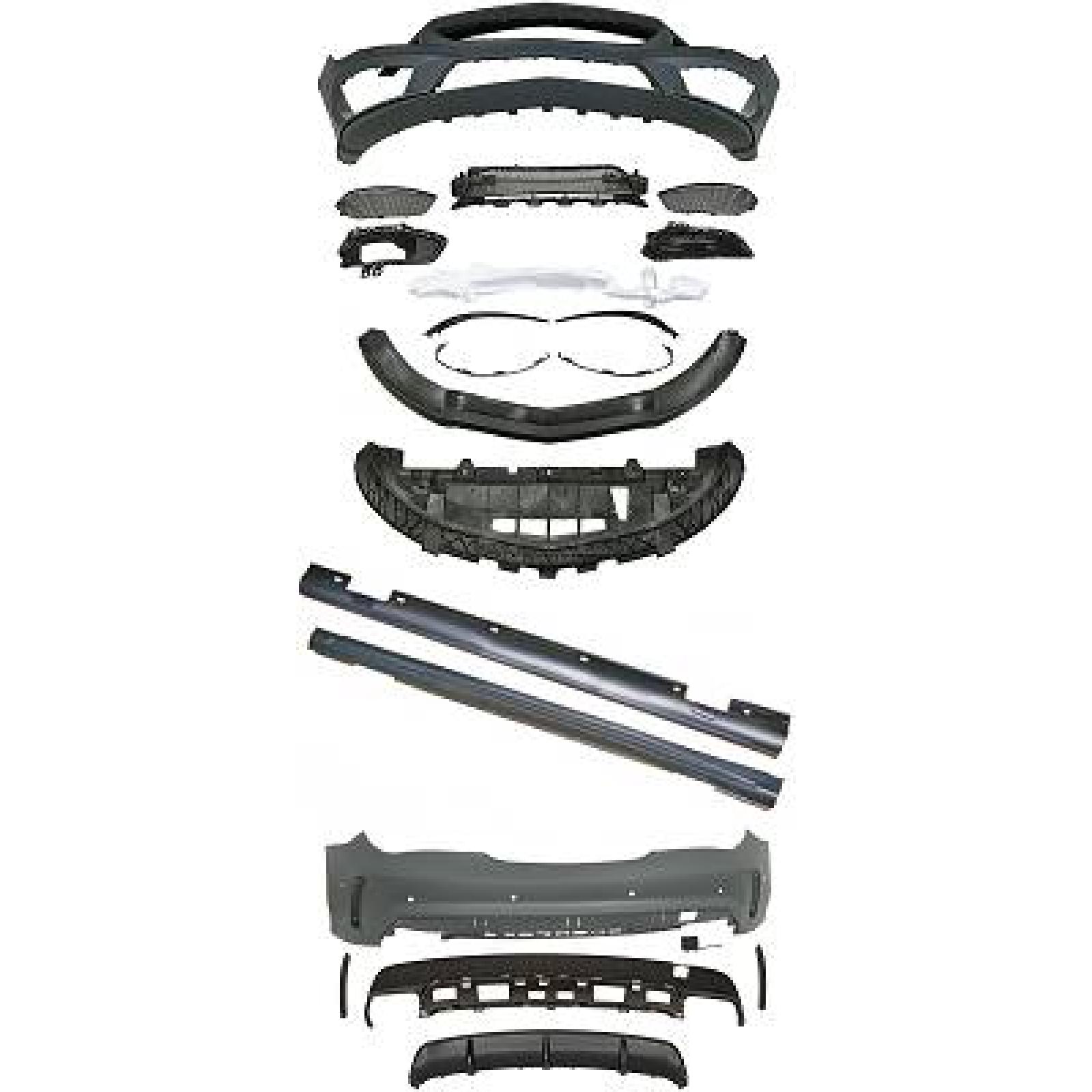 Pára-choques Traseiro para Mercedes CLA C117 13-18