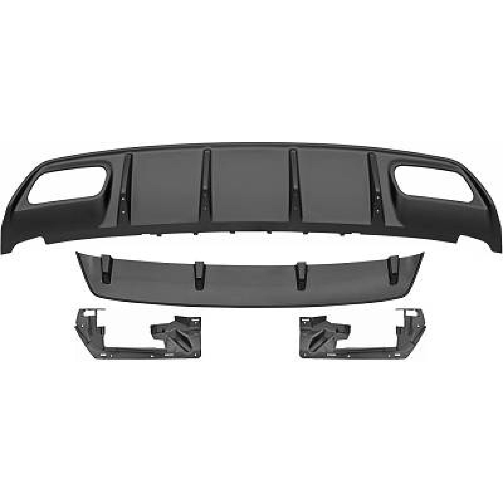 Guarnição, pára-choques Traseiro para Mercedes Classe A W176 AMG Optik 12-18