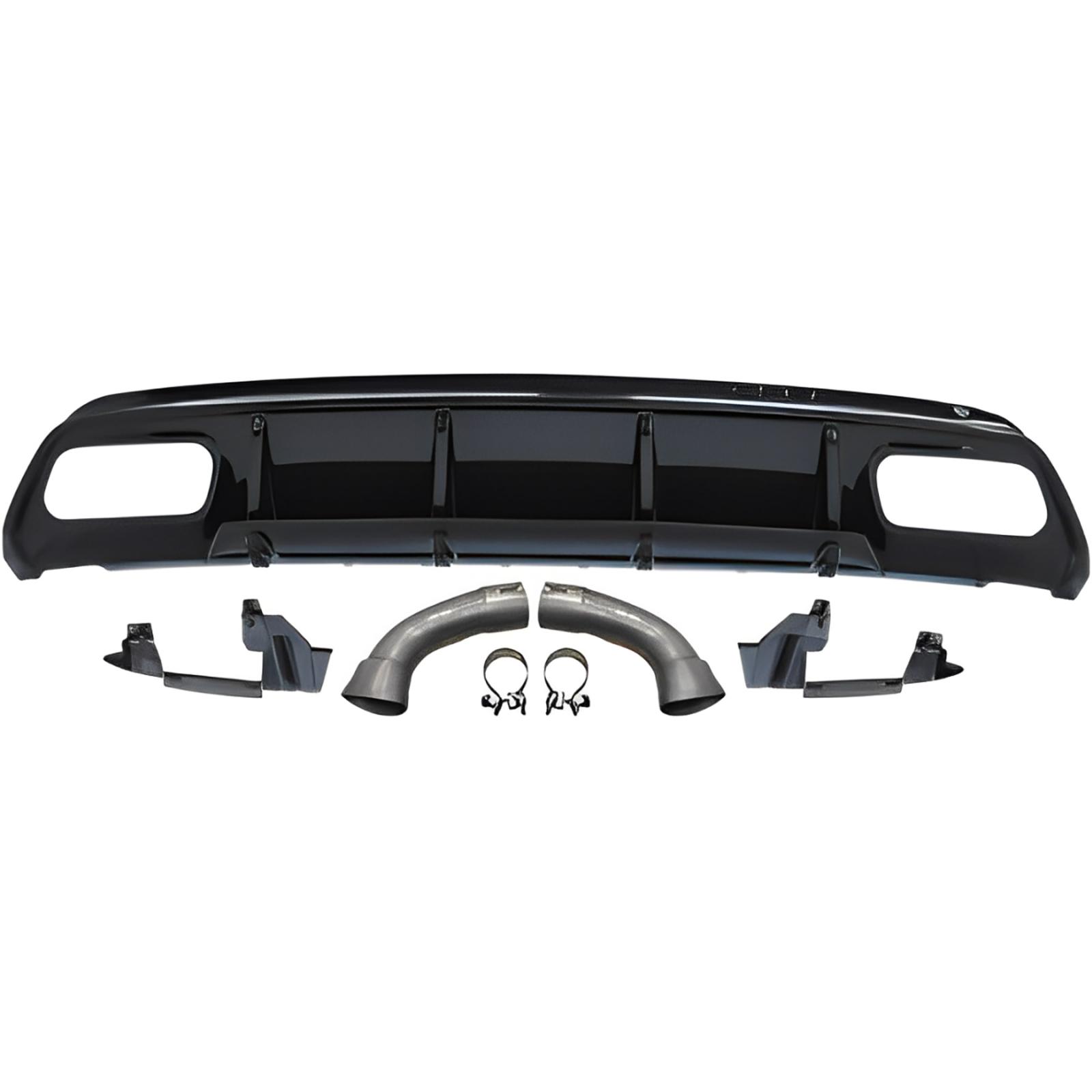 Guarnição, pára-choques Traseiro para Mercedes Classe A W176 AMG Optik 12-18