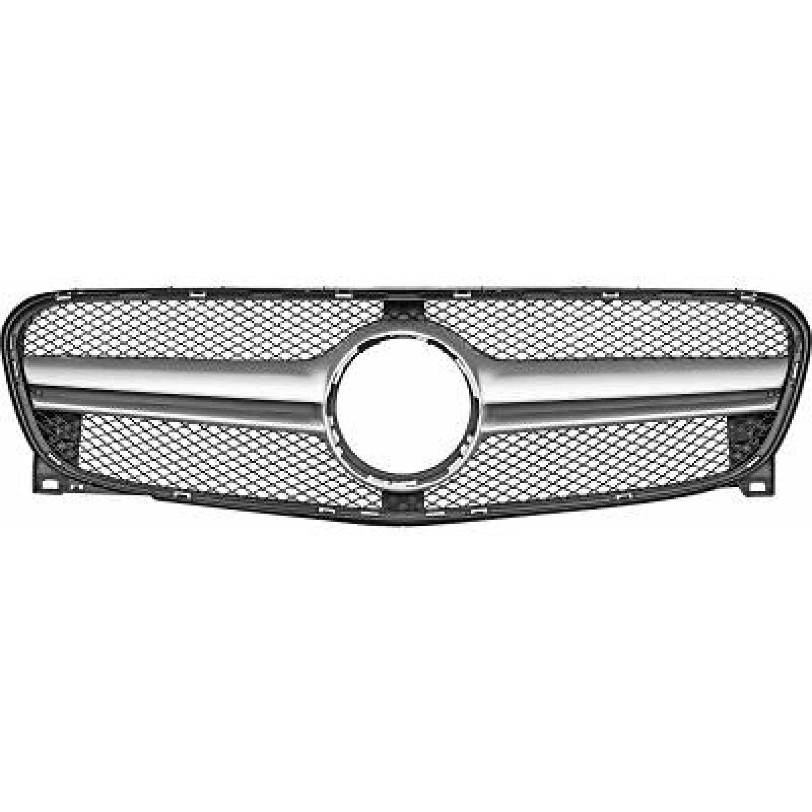 Elemento da grelha do radiador para Mercedes Classe GLA X156 14-16