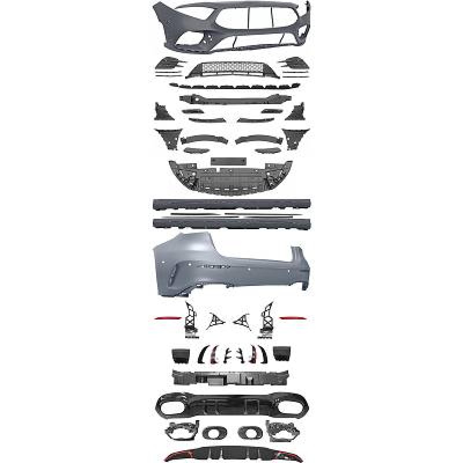 Pára-choques Dianteiro para Mercedes Classe A W177 18-22