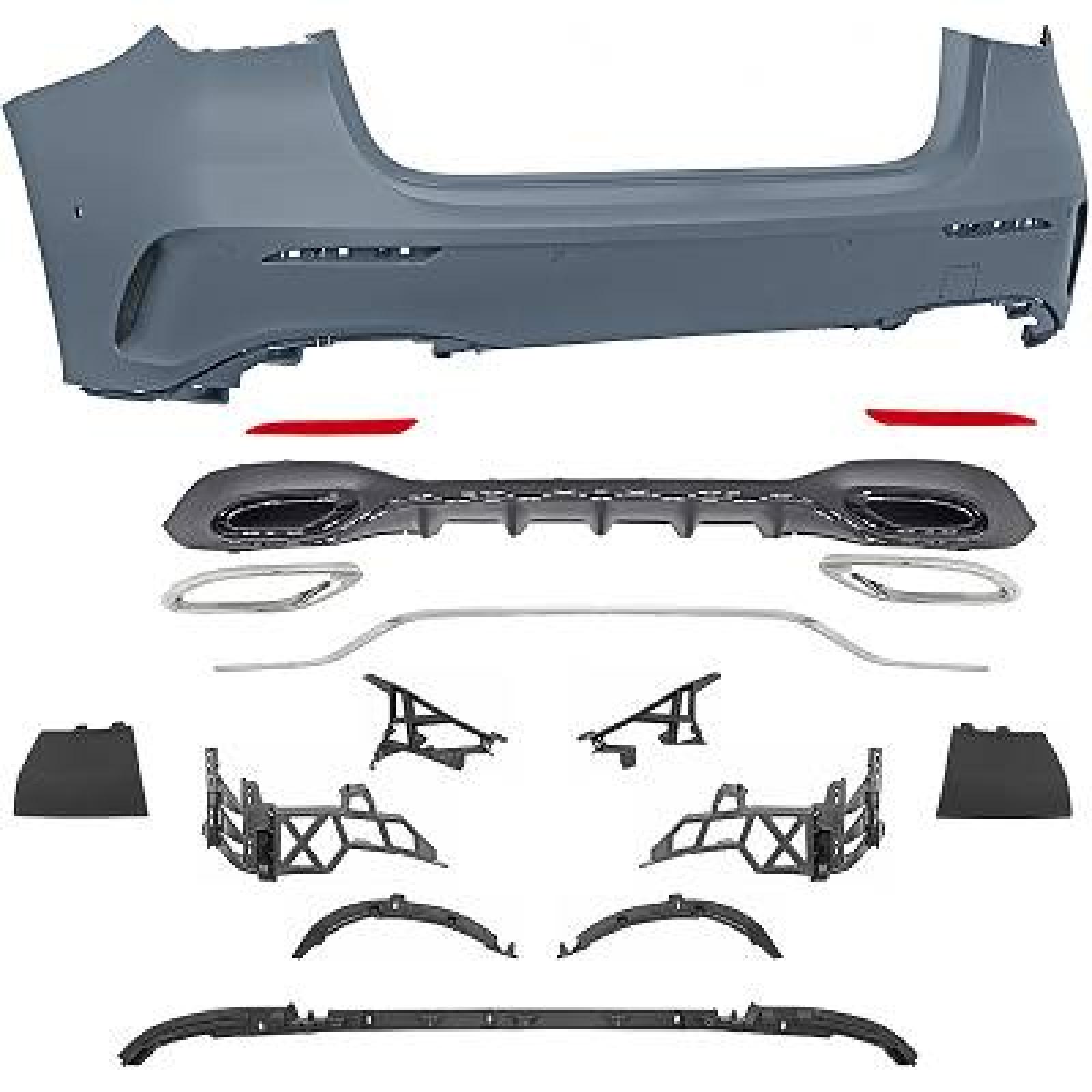 Pára-choques Traseiro para Mercedes Classe A W177 18-22