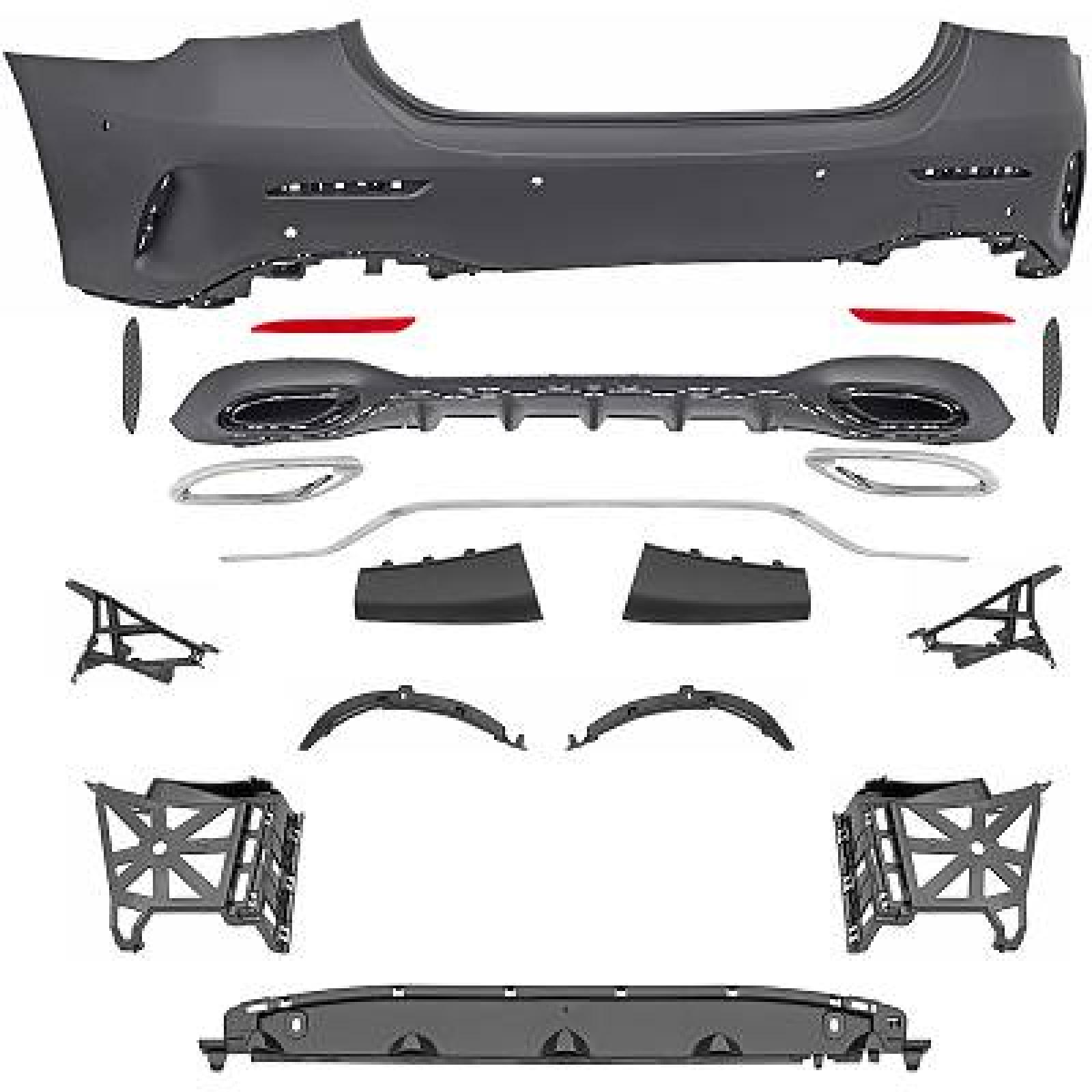 Pára-choques Traseiro para Mercedes Classe A W177 18-22