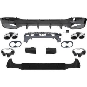 Guarnição, pára-choques Traseiro para Mercedes CLA C118 (W/X 118) 19->>
