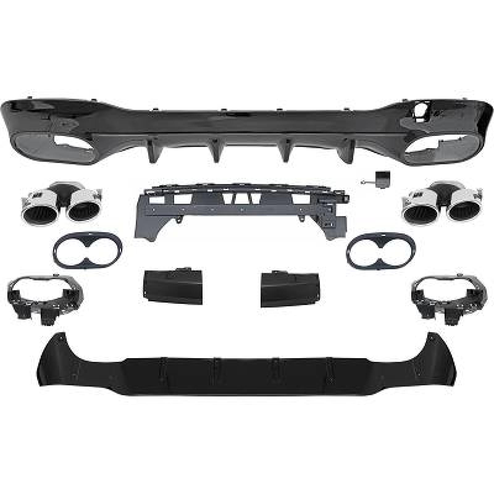 Guarnição, pára-choques Traseiro para Mercedes CLA C118 (W/X 118) 19->>