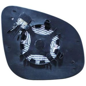 Vidro de espelho, espelho retrovisor exterior Esquerdo para Renault Kangoo + Rapid 13->>