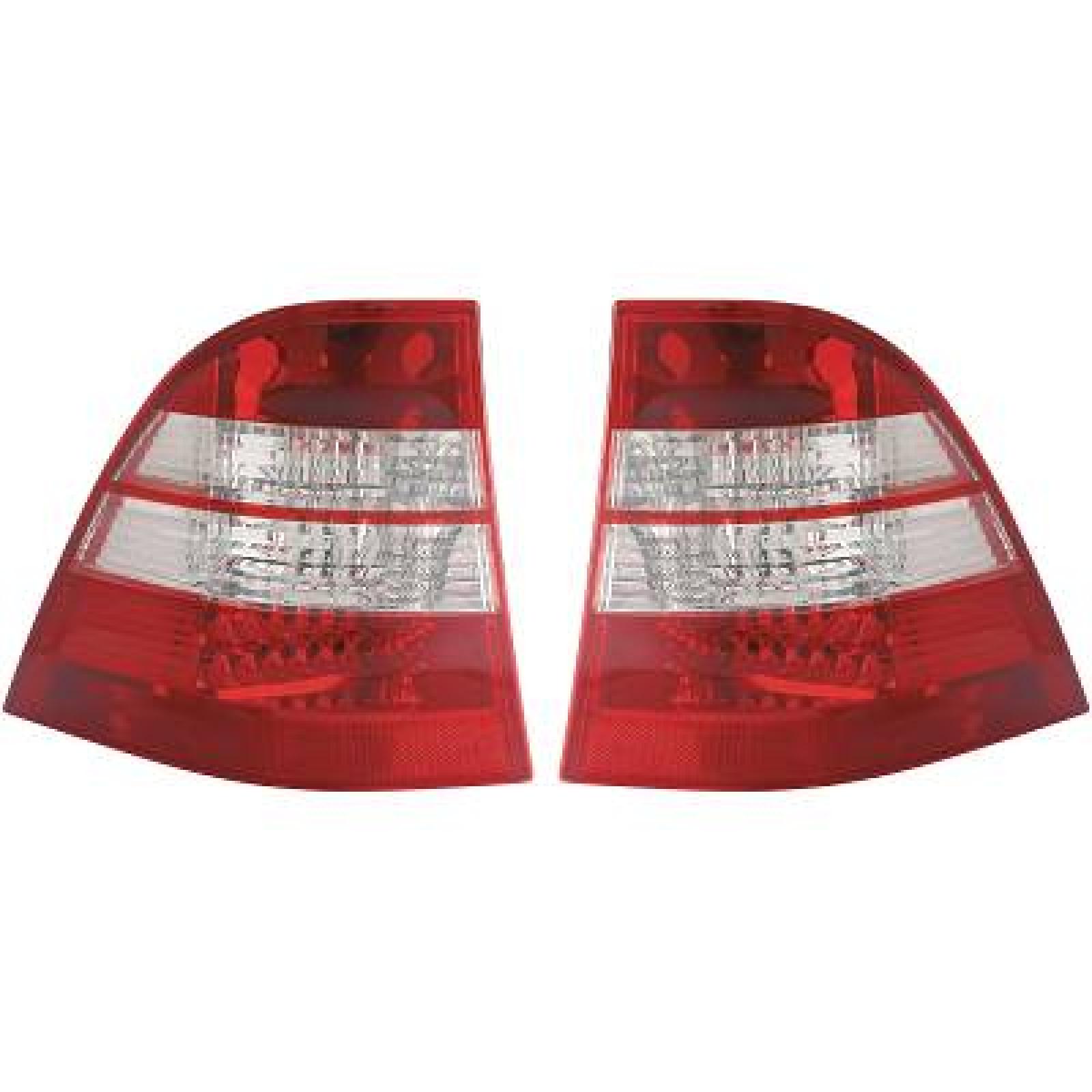Jogo de farolins traseiros para Mercedes Classe M W163 98-05