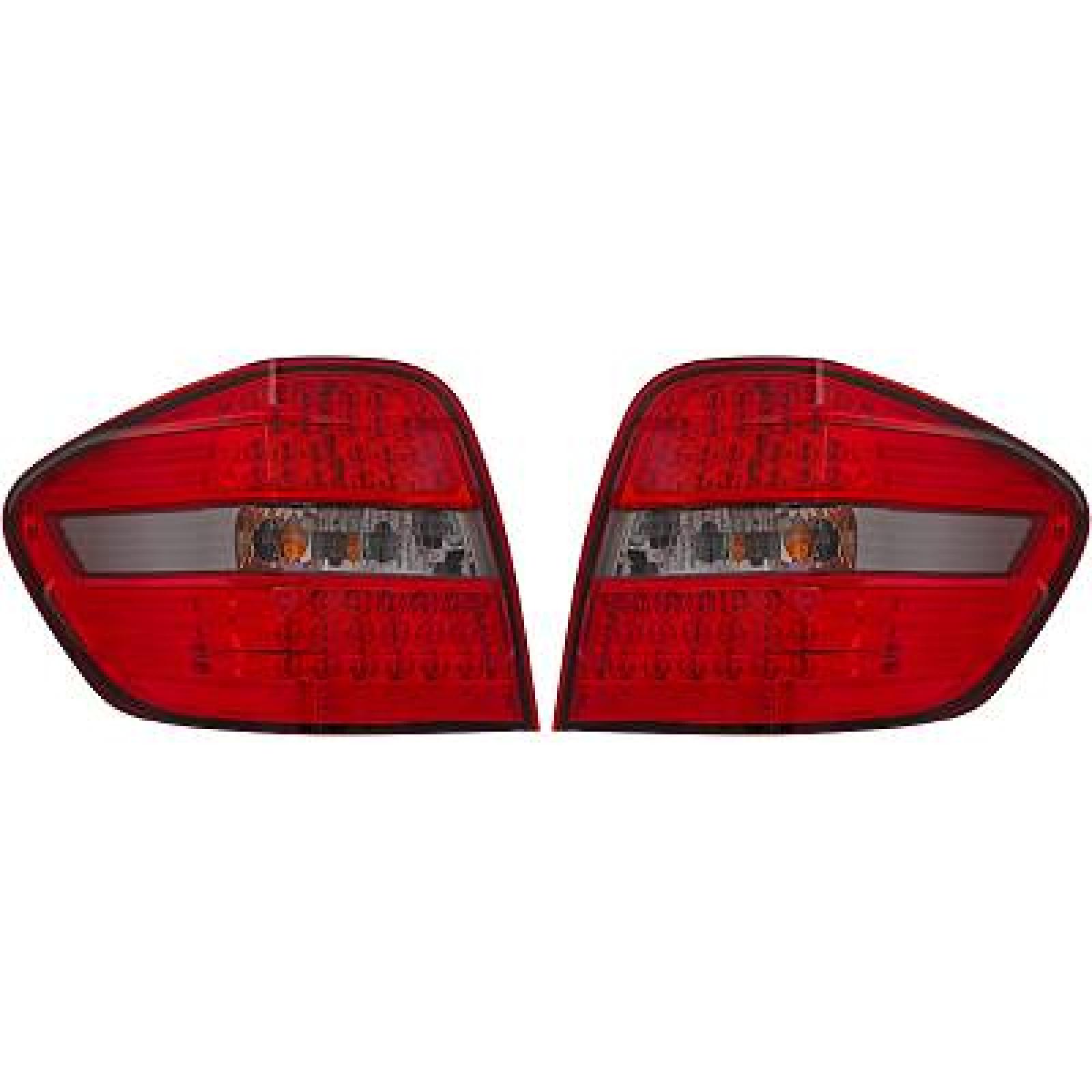 Jogo de farolins traseiros para Mercedes Classe M (W164) 08-11