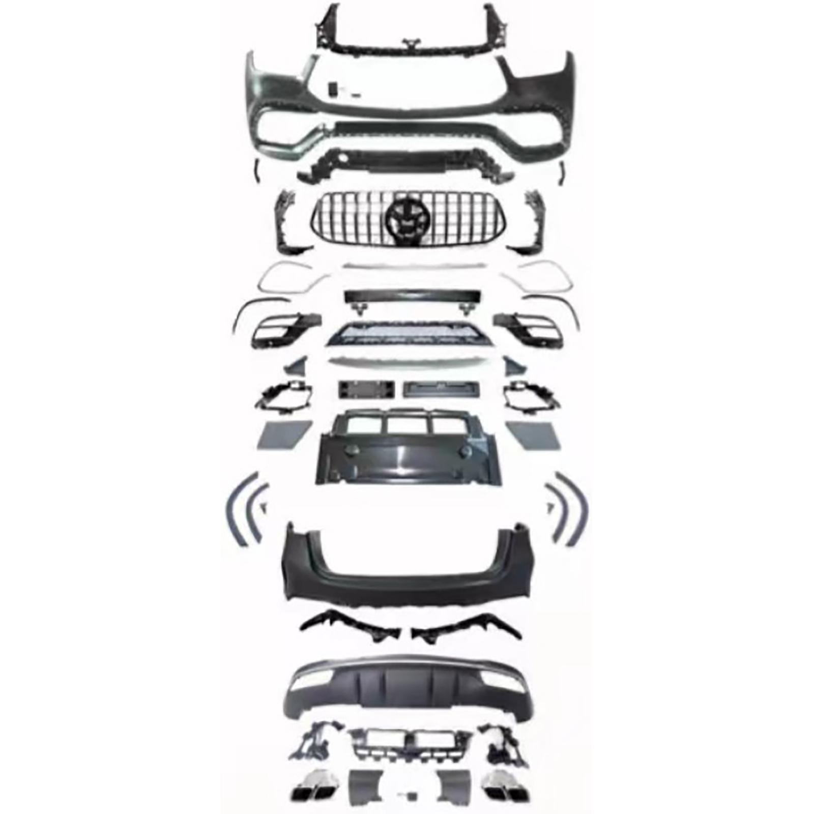 Pára-choques Dianteiro para Mercedes GLE (V167) 19->>