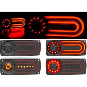Jogo de farolins traseiros para Mercedes Classe G W463 89-18