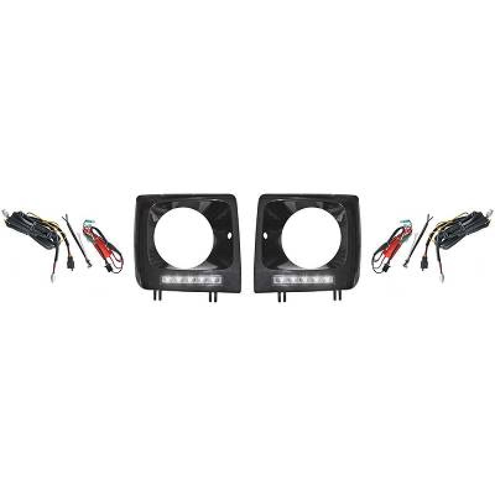 Jogo de luzes de circulação diurna Dianteiro para Mercedes Classe G W463 89->>