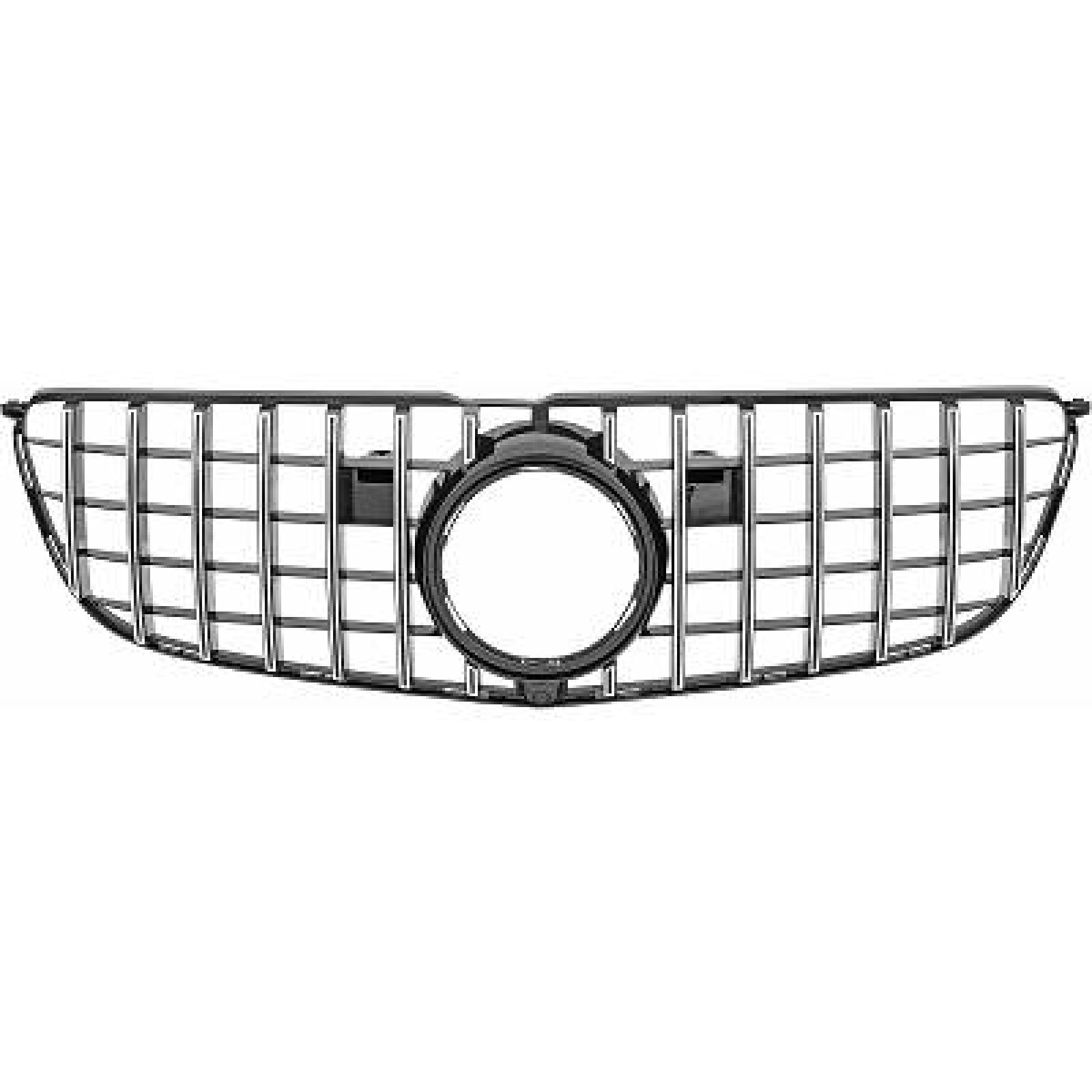 Elemento da grelha do radiador para Mercedes Classe GL (X166) 12-19