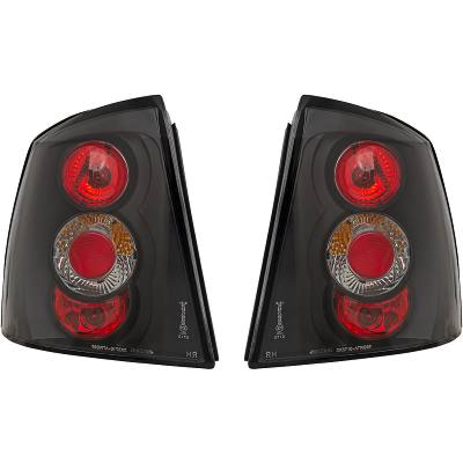 Jogo de farolins traseiros para Opel Astra G 97-04
