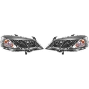 Jogo de faróis principais para Opel Astra G 97-04