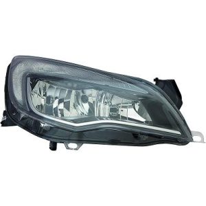 Farol principal Esquerdo para Opel Astra J 12->>