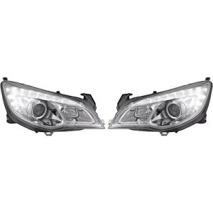 Jogo de faróis principais para Opel Astra J 09-12