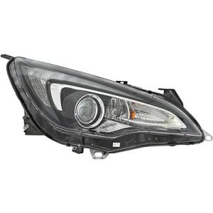 Farol principal Direito para Opel Astra J GTC 12->>