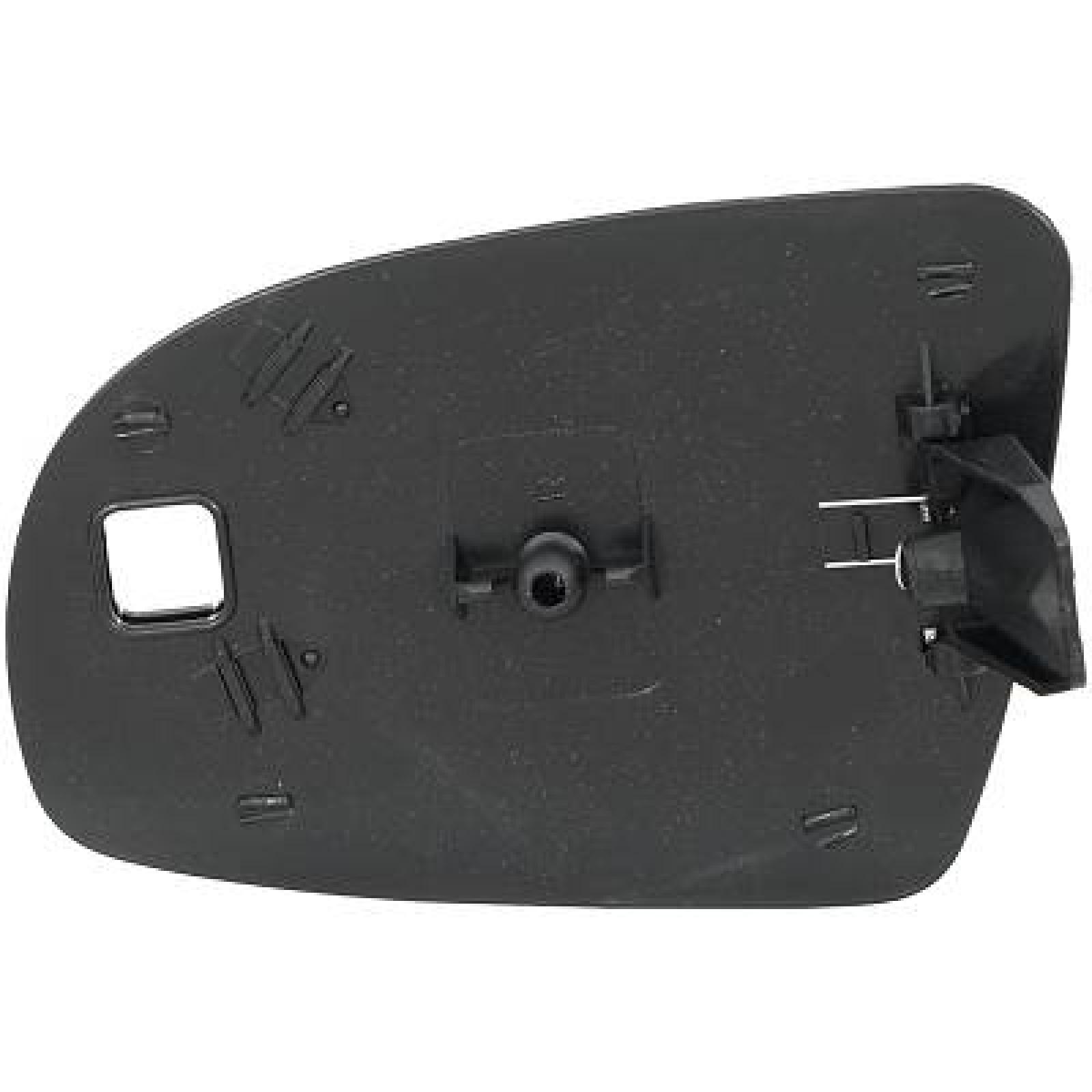Vidro de espelho, espelho retrovisor exterior Direito para Opel Corsa B 93-00