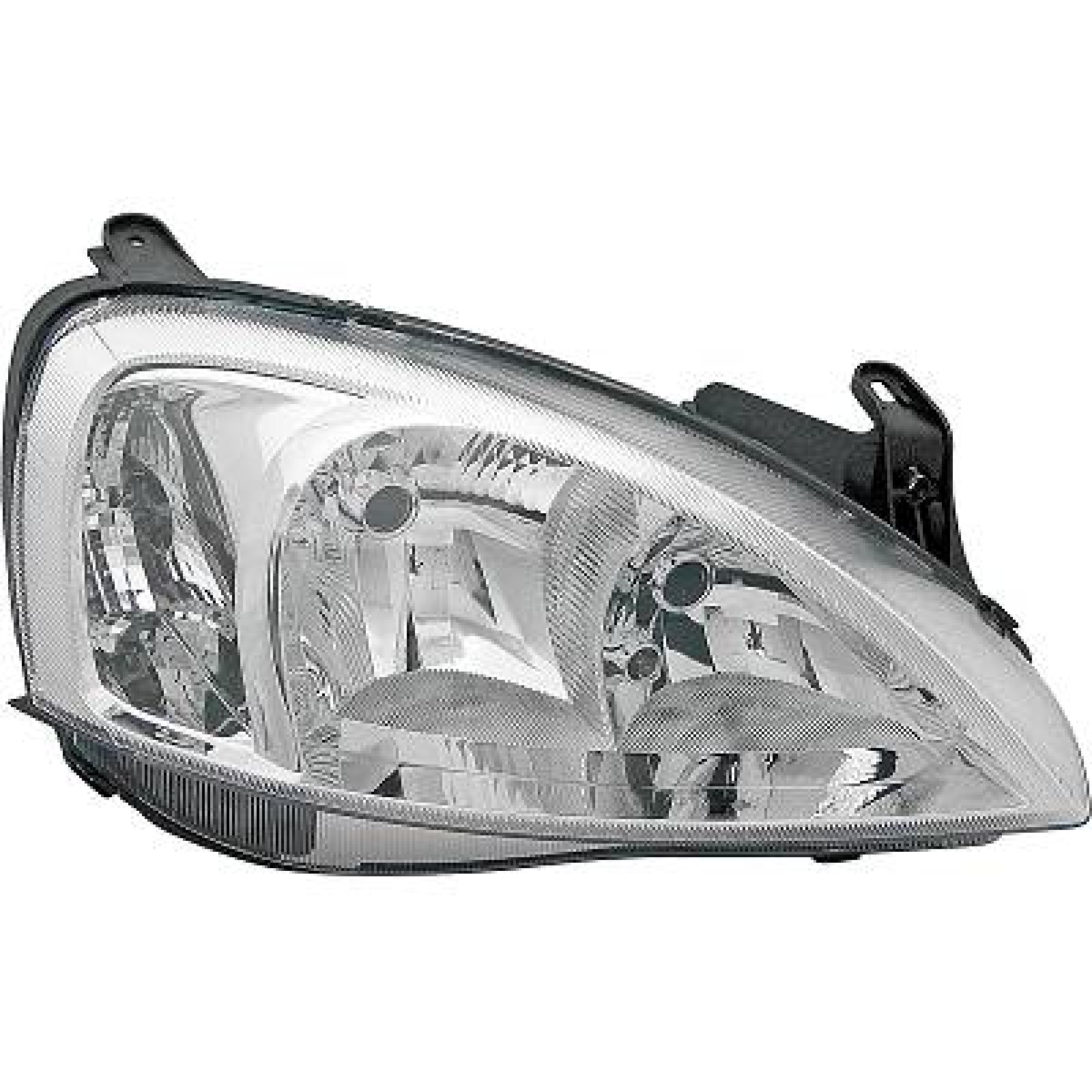 Farol principal Direito para Opel Corsa C 03-06