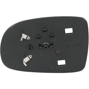 Vidro de espelho, espelho retrovisor exterior Direito para Opel Corsa C 03-06