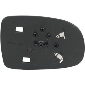 Vidro de espelho, espelho retrovisor exterior Esquerdo para Opel Corsa C 00-03