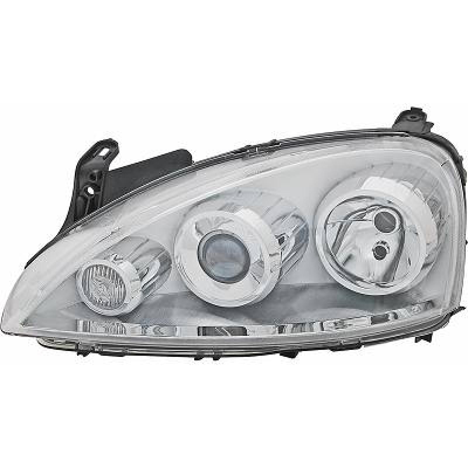 Farol principal Esquerdo para Opel Corsa C 00-03