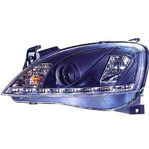 Jogo de faróis principais para Opel Corsa C 03-06