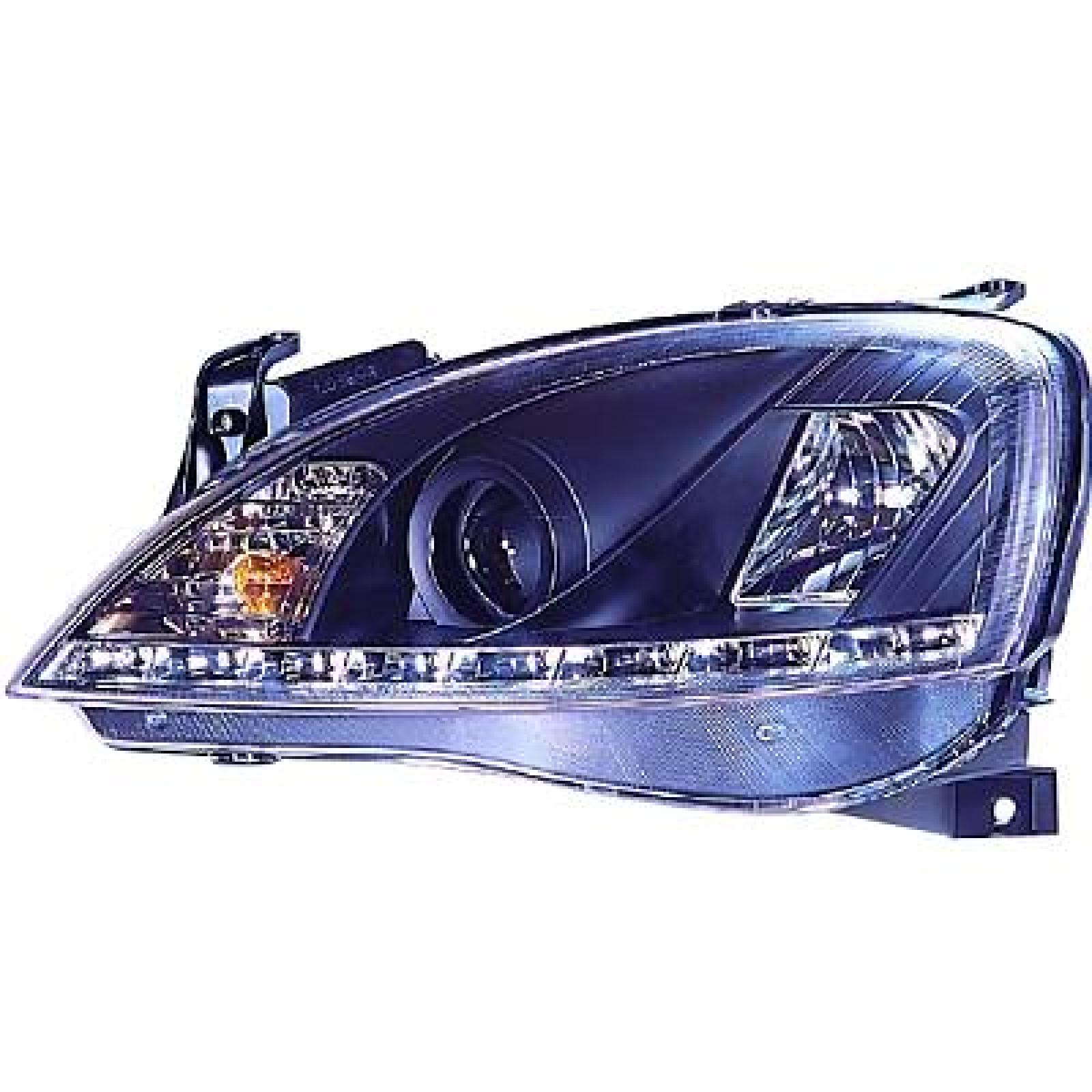 Jogo de faróis principais para Opel Corsa C 03-06