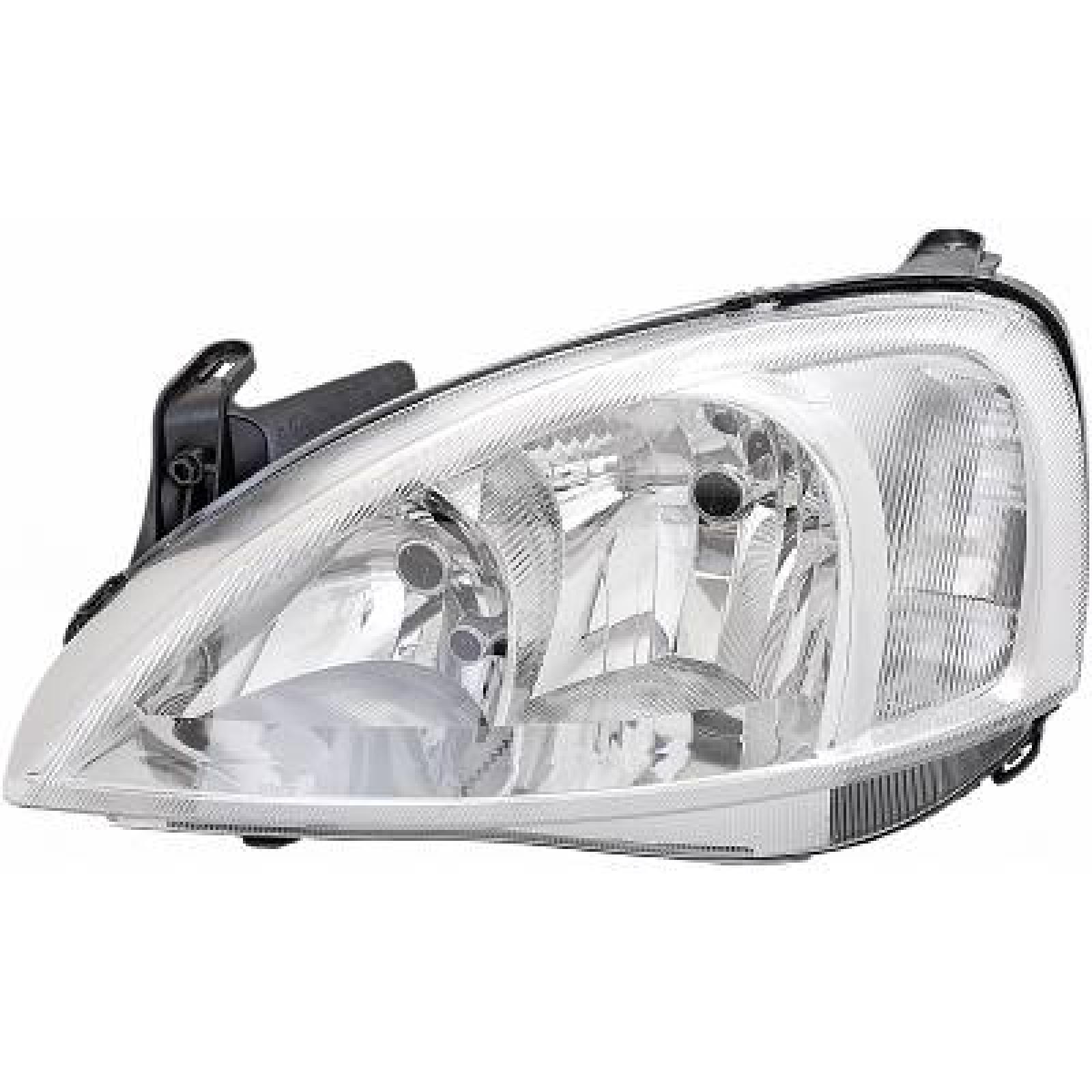 Farol principal Esquerdo para Opel Corsa C 03-06