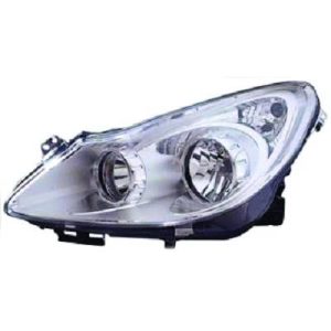 Farol principal Esquerdo para Opel Corsa D 3/5 portas 06-11
