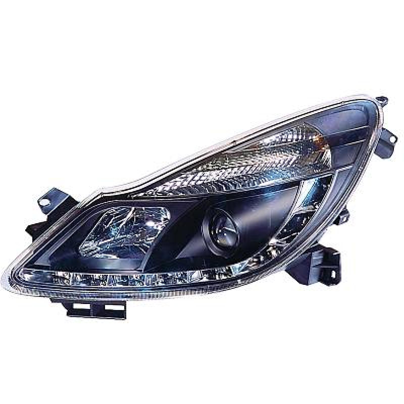 Jogo de faróis principais para Opel Corsa D 3/5 portas 06-10