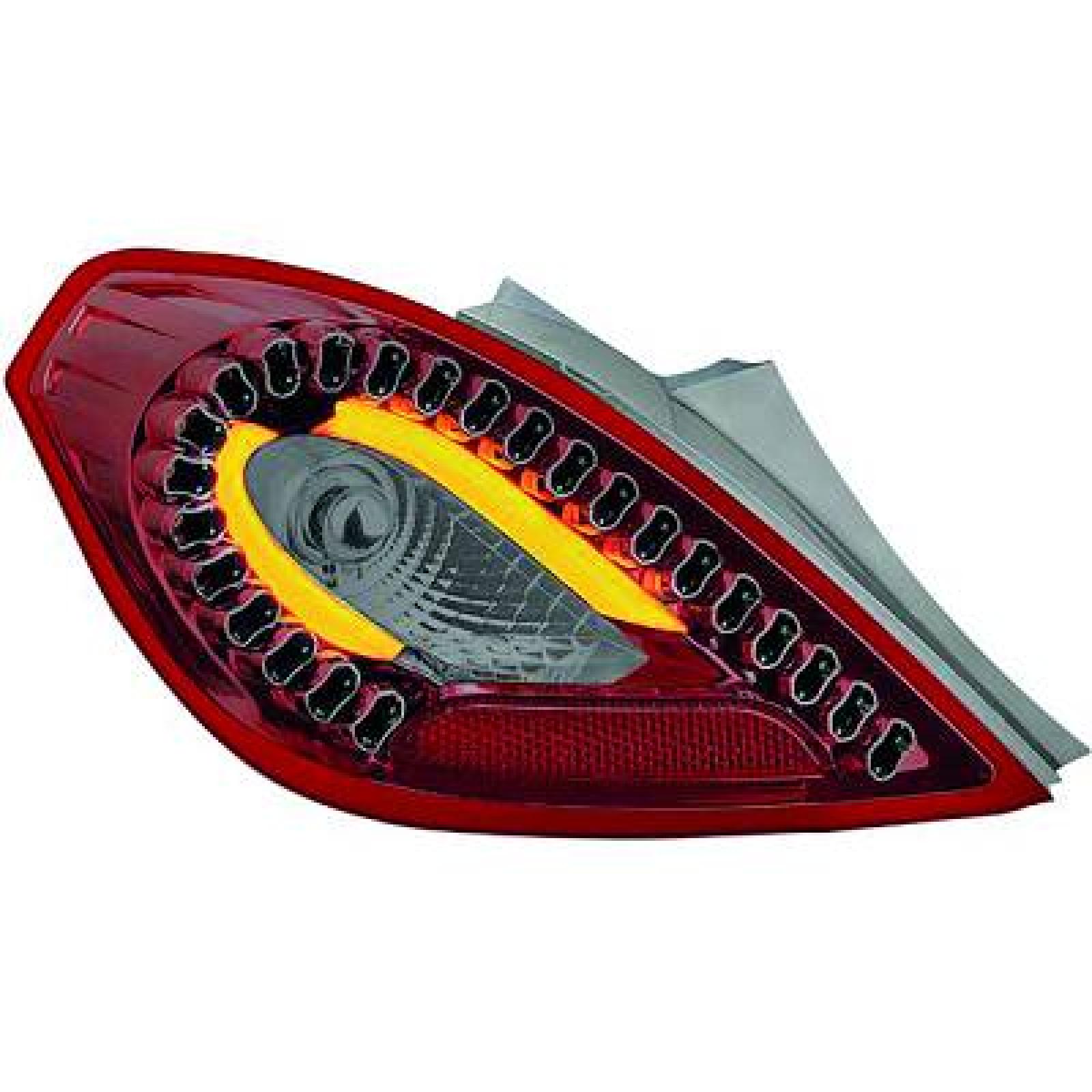 Jogo de farolins traseiros para Opel Corsa D 3/5 portas 06-10