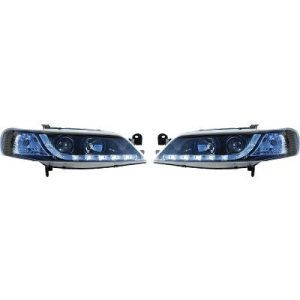 Jogo de faróis principais para Opel Vectra B 95-98