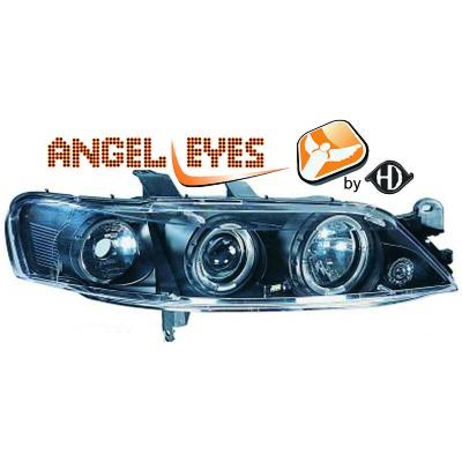Jogo de faróis principais para Opel Vectra B 99-02